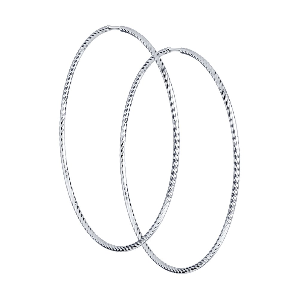Серьги из серебра