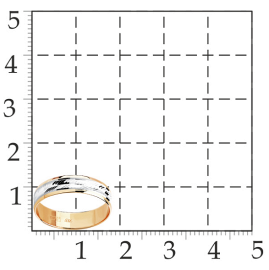 Кольцо обручальное из золота