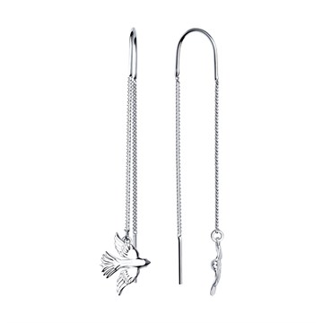 Серьги из серебра