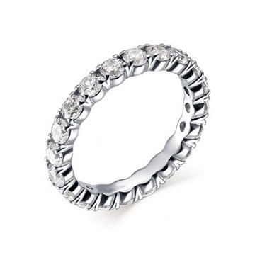 Кольцо из&nbsp;серебра с&nbsp;фианитом