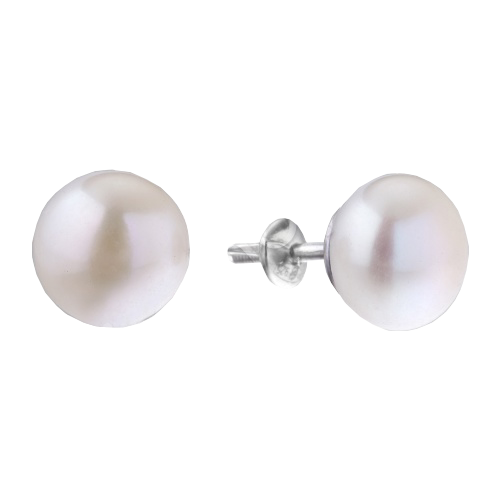 Серьги из&nbsp;серебра с&nbsp;жемчугом
