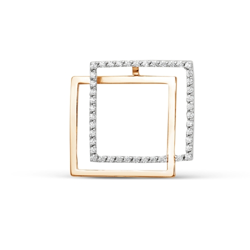 Подвеска из&nbsp;золота с&nbsp;фианитом