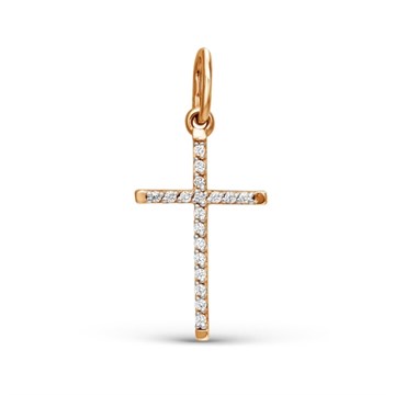 Подвеска из&nbsp;золота с&nbsp;фианитом