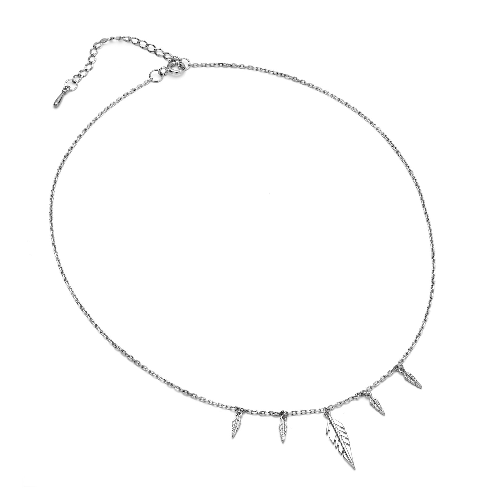 Колье из серебра