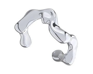 Серьга из серебра