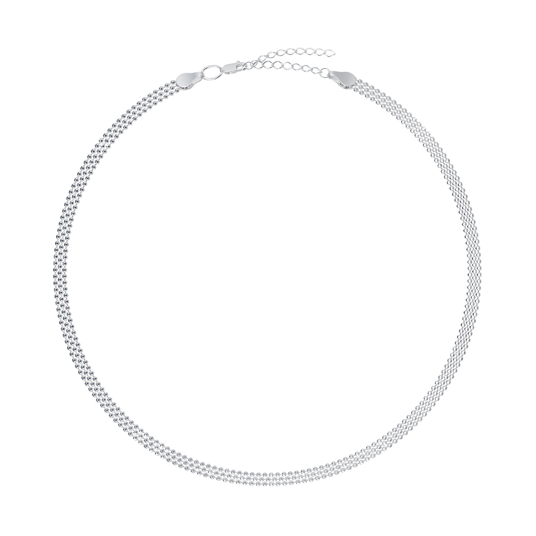 Колье из серебра