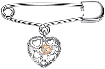 Брошь из&nbsp;серебра с&nbsp;Бриллиантом