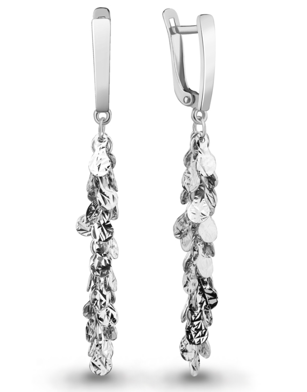Серьги из серебра