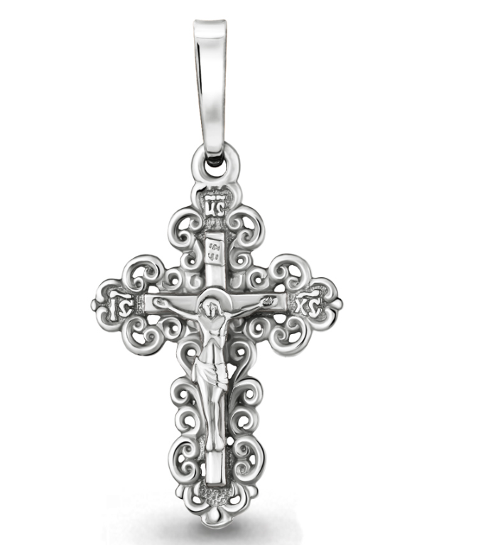 Крест из серебра