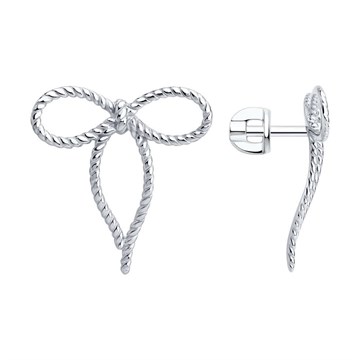 Серьги из серебра