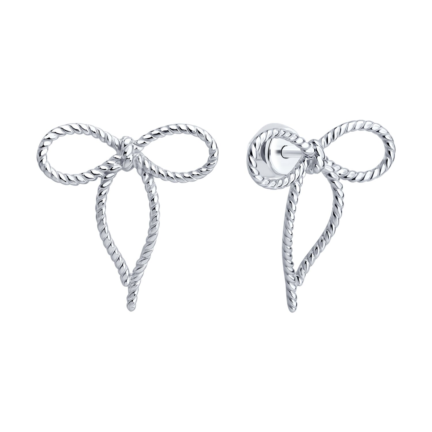 Серьги из серебра