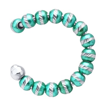 Серьга из серебра