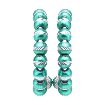 Серьга из серебра