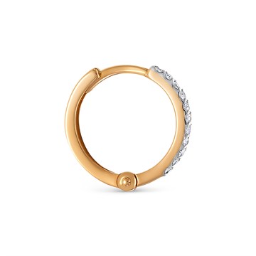Серьга из золота с Бриллиантом