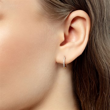 Серьга из золота с Бриллиантом