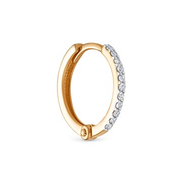 Серьга из золота с Бриллиантом