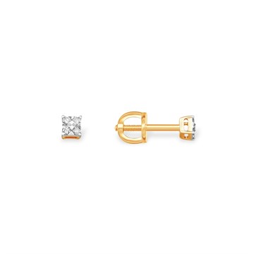 Серьги из золота с Бриллиантом