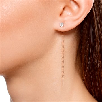 Серьги из золота с Бриллиантом