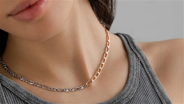 Колье из серебра