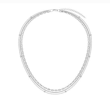 Колье из серебра