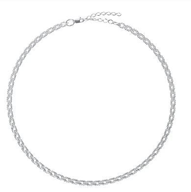 Колье из серебра