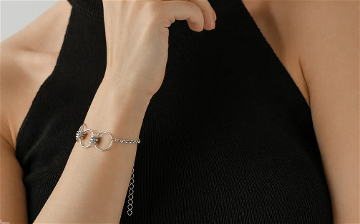 Браслет из серебра