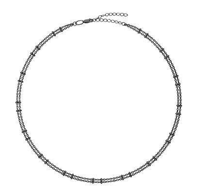 Колье из серебра