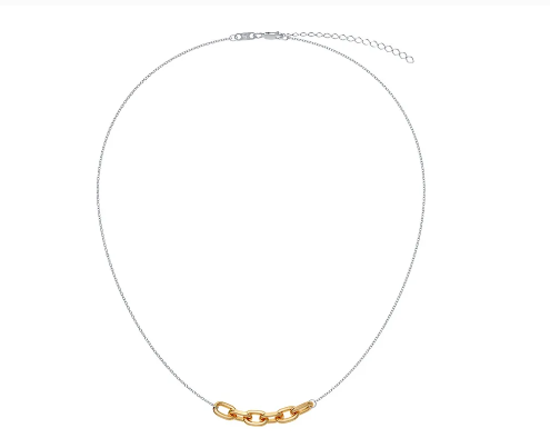 Колье из серебра