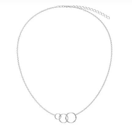 Колье из серебра