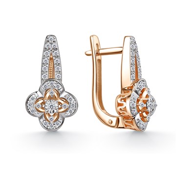 Серьги из золота с Бриллиантом