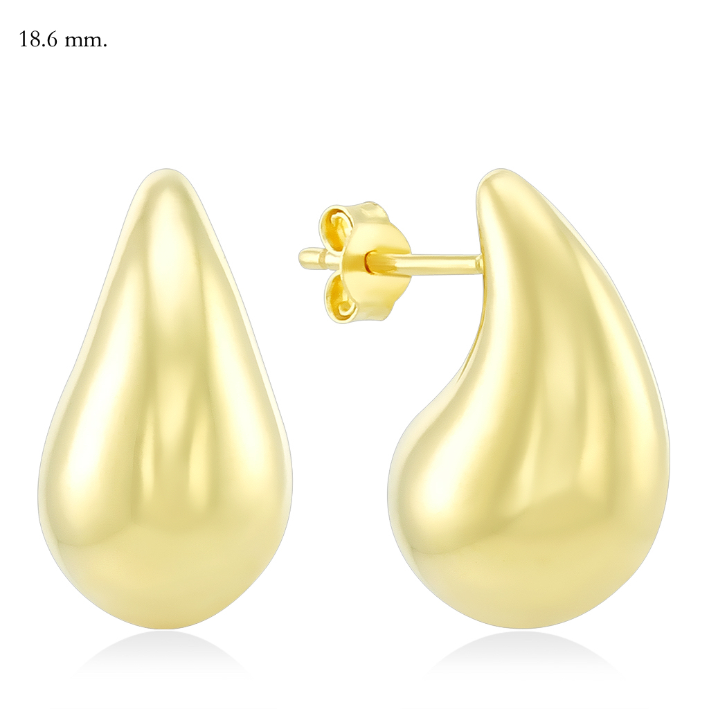 Серьги из лимонного золота Серьги из лимонного золота