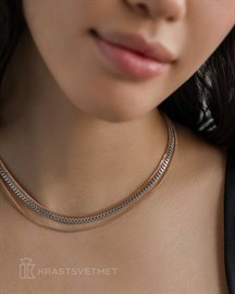 Колье из серебра
