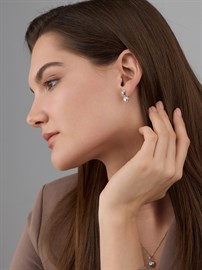 Серьги из серебра