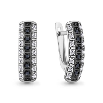 Серьги из серебра