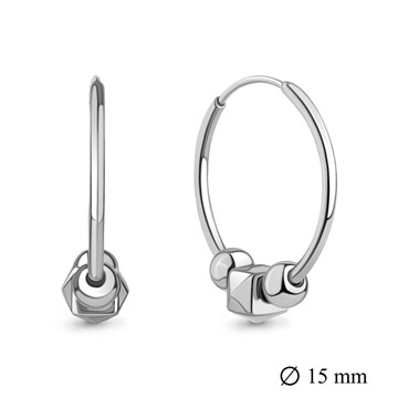 Серьги из серебра