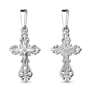 Крест из серебра