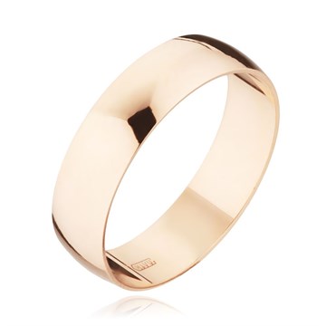 Кольцо обручальное из золота