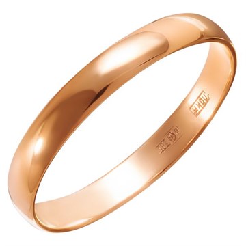 Кольцо обручальное из золота