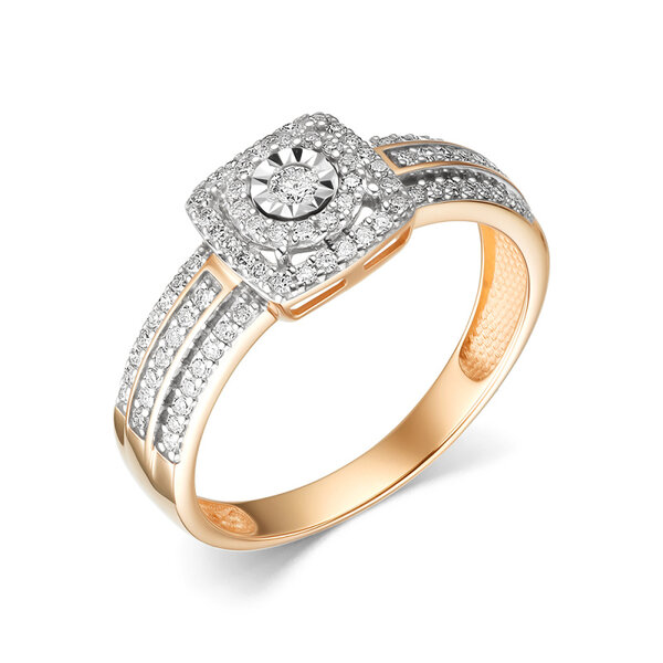 Кольцо из золота с Бриллиантом