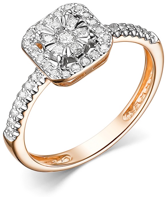 Кольцо из золота с Бриллиантом