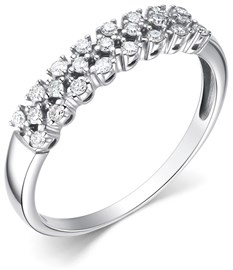 Кольцо из белого золота с Бриллиантом