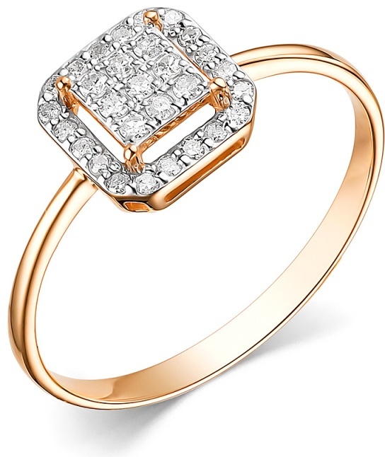 Кольцо из золота с Бриллиантом