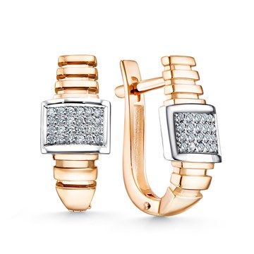 Серьги из золота с Бриллиантом