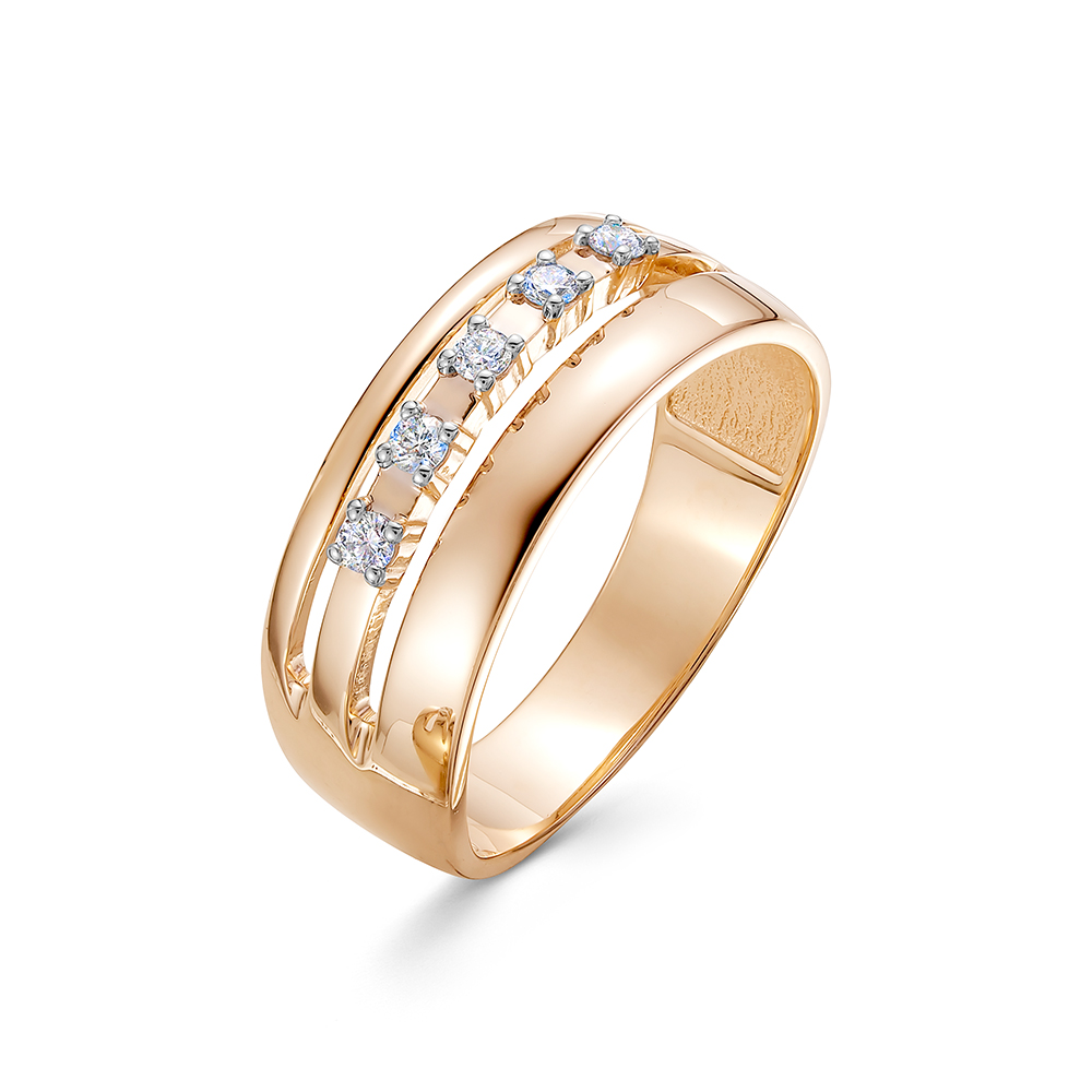 Кольцо из золота с Бриллиантом