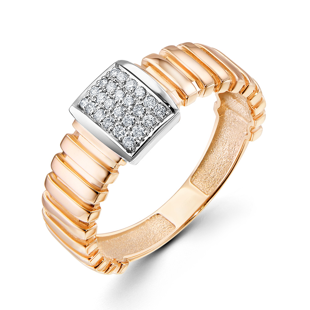 Кольцо из золота с Бриллиантом