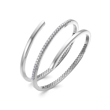 Браслет из белого золота с Бриллиантом