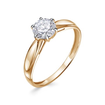 Помолвочные кольца из золота с Бриллиантом