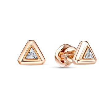 Серьги из золота с Бриллиантом