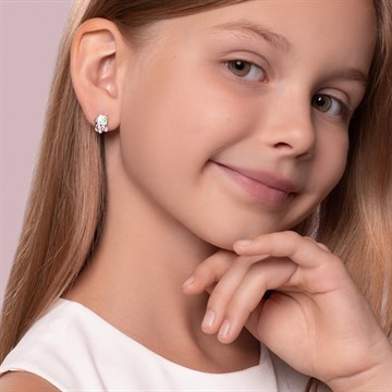 Серьги из&nbsp;золота с&nbsp;эмалью