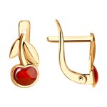 Серьги из&nbsp;золота с&nbsp;эмалью